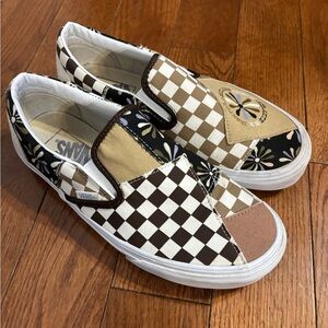 Vans Slip-on Shoes in Divine Patchwork Design size women’s 9